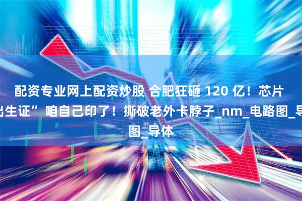 配资专业网上配资炒股 合肥狂砸 120 亿！芯片 “出生证” 咱自己印了！撕破老外卡脖子_nm_电路图_导体